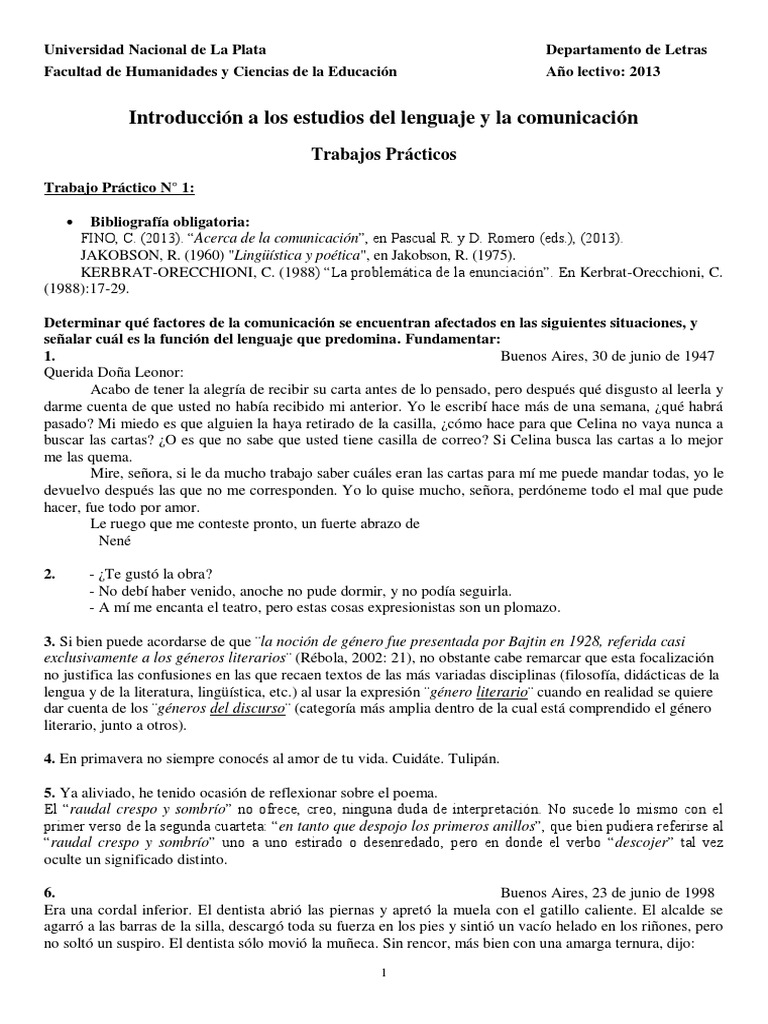 la problematica de la enunciacion kerbrat orecchioni